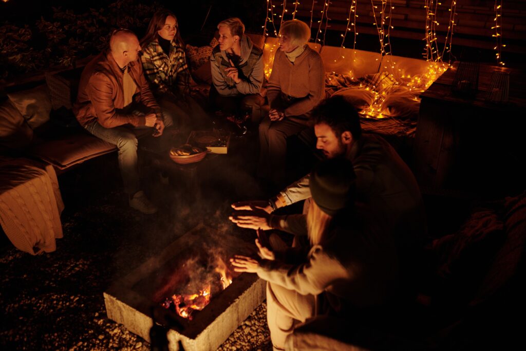 winterborrel gezelligheid
