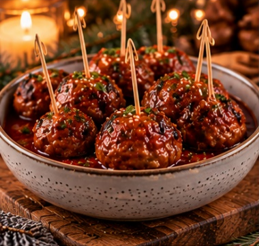 mini-gehaktballetjes in tomatensaus