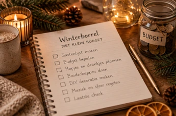 winterborrel organiseren met een klein budget